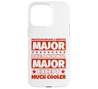 Carcasa para iPhone 15 Pro MAX Graduación de Estudiantes de biología Molecular y genética - Excepto