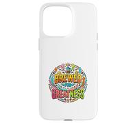 Carcasa para iPhone 15 Pro MAX Gráfico de motivación de café elaborado para la grandeza
