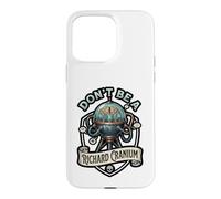 Carcasa para iPhone 15 Pro MAX Gráfico Divertido de Ciencia del Cerebro Don't Be A Richard Cranium
