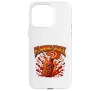 Carcasa para iPhone 15 Pro MAX Gráfico Picante de Salsa flameante Inferno Burst