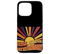 Carcasa para iPhone 15 Pro MAX Gráfico Retro de Rise Shine Fight The Patriarchy Sunburst