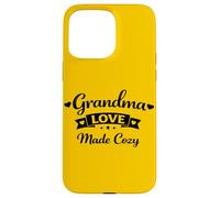 Carcasa para iPhone 15 Pro MAX Grandma Love Made Cozy Día de la Madre - Abuela Amorosa Orgullosa