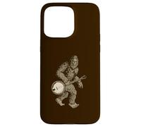 Carcasa para iPhone 15 Pro MAX Grassquatch! Vintage Bigfoot & Bluegrass Banjo Music