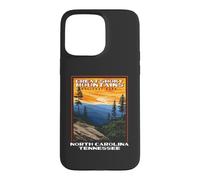 Carcasa para iPhone 15 Pro MAX Great Smoky Mountains Vintage WPA National Park Smokies