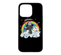 Carcasa para iPhone 15 Pro MAX Grim Reaper Riding Unicorn | Aesthetic Pastel Goth Girls