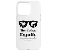 Carcasa para iPhone 15 Pro MAX Grupo Familiar Adecuado para Vacaciones Familiares de Cohen