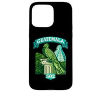 Carcasa para iPhone 15 Pro MAX Guatemala Quetzal Chapín 502 Tikal Antigua Guatemalteco Maya