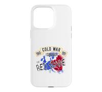 Carcasa para iPhone 15 Pro MAX Guerra FRÍA 1945-1991 Sobreviví al susto Rojo