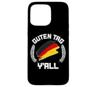 Carcasa para iPhone 15 Pro MAX Guten Tag Y'all Biergarten Germany Flag German Beer Festival