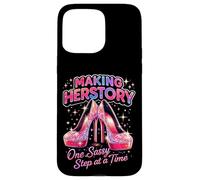 Carcasa para iPhone 15 Pro MAX Haciendo de Herstory un Paso Atrevido a la Vez