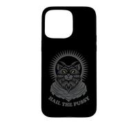 Carcasa para iPhone 15 Pro MAX Hail The Pussy Goth Satan Clothing Gothic Hail Satan