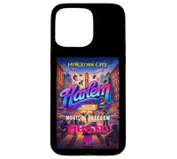 Carcasa para iPhone 15 Pro MAX Harlem Vibes, Cool New York Harlem Street Music Free Style