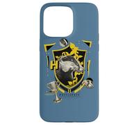 Carcasa para iPhone 15 Pro MAX Harry Potter Hufflepuff Magicial Mischief Level Up Crest