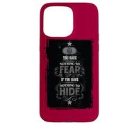 Carcasa para iPhone 15 Pro MAX Harry Potter Nothing To Fear Poster