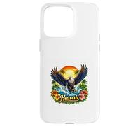 Carcasa para iPhone 15 Pro MAX Hawaii Eagle Tropical Sunset Island Pride