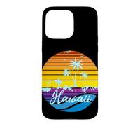 Carcasa para iPhone 15 Pro MAX Hawaii Vintage Sunset Surfer Souvenir