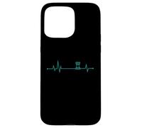 Carcasa para iPhone 15 Pro MAX Heartbeat Chess Rook Puzzle Juego de Mesa
