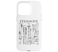 Carcasa para iPhone 15 Pro MAX Herramientas de reparación de automóviles Fixologist Mechanic Vintage Patent Print