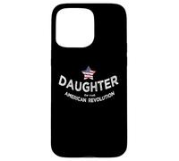 Carcasa para iPhone 15 Pro MAX Hija American Revolution USA Estrella patriótica mamá sis Gran