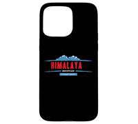 Carcasa para iPhone 15 Pro MAX Himalaya Mountain Extreme Senderismo Trail Logo Adventure
