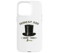 Carcasa para iPhone 15 Pro MAX Honesto Abe Lincoln Stovepipe Hat Presidente Historia
