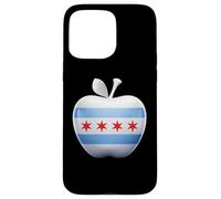 Carcasa para iPhone 15 Pro MAX Huelga de Maestros de la Bandera de Chicago Protesta Sindicato Educación 2026