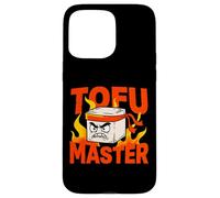 Carcasa para iPhone 15 Pro MAX Humor de Karate Vegano de Tofu Master Angry Ninja