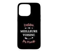 Carcasa para iPhone 15 Pro MAX Humour Voisin voisine meilleure voisine