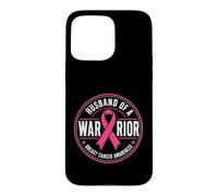 Carcasa para iPhone 15 Pro MAX Husband of A Warrior Breast Cancer Awareness