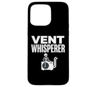 Carcasa para iPhone 15 Pro MAX HVAC Technician Humor Service Tech Vent Whisperer