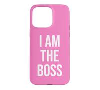 Carcasa para iPhone 15 Pro MAX I Am The Boss Women Big Sister Im Not Bossy Im The Boss Mom