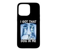 Carcasa para iPhone 15 Pro MAX I Got That Dog in Me Dog Xray Meme Funny Dog Chihuahua