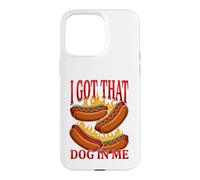 Carcasa para iPhone 15 Pro MAX I Got The Dog In Me Stupid Brianrot Humor Novedad