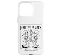 Carcasa para iPhone 15 Pro MAX I Got Your Back, Lindo Amigo Esqueleto