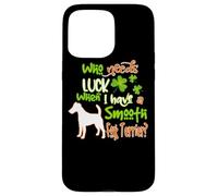 Carcasa para iPhone 15 Pro MAX I Have A Smooth Fox Terrier Dog Lucky Funny St Patricks Day