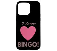 Carcasa para iPhone 15 Pro MAX I Love Bingo! Funny Old Lady Costume Men & Women Bingo