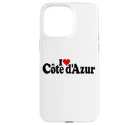 Carcasa para iPhone 15 Pro MAX I Love Heart Cote D'AZUR LA Riviera Francesa Niza MÓNACO