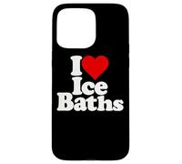 Carcasa para iPhone 15 Pro MAX I Love Heart Ice BAÑOS Cold TUBS