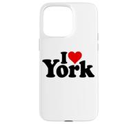 Carcasa para iPhone 15 Pro MAX I Love Heart York North Yorkshire Inglaterra