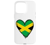 Carcasa para iPhone 15 Pro MAX I Love Jamaica Flag Heart se enorgullece de ser Papa Mama Boy jamaiquino