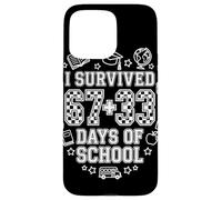 Carcasa para iPhone 15 Pro MAX I Survived 67+33 Days of School Funny Math 100th Day School