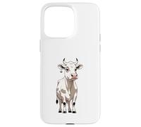 Carcasa para iPhone 15 Pro MAX Ilustración Animal Vaca Simbólica