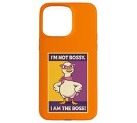Carcasa para iPhone 15 Pro MAX I'm Not Bossy I Am The Boss Funny Nurse Teacher Mom Kid