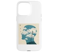 Carcasa para iPhone 15 Pro MAX Imagina más Nube Mente Único Cielo Surrealista