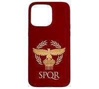 Carcasa para iPhone 15 Pro MAX Imperio Romano República SPQR Águila Aquila Pilar Corona de