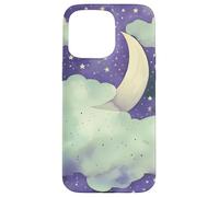 Carcasa para iPhone 15 Pro MAX In My Fantasy Era Witchy Green Sage Purple Moon Phases Stars