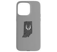 Carcasa para iPhone 15 Pro MAX Indiana IN Deer Hunting Shed Antlers Design