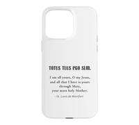 Carcasa para iPhone 15 Pro MAX Inspirando San Luis de Montfort Motivacional Católico