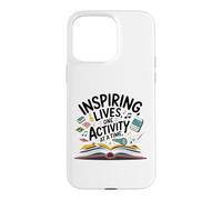 Carcasa para iPhone 15 Pro MAX Inspirando Vidas una Actividad a la Vez