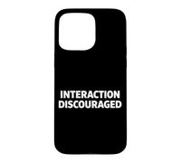 Carcasa para iPhone 15 Pro MAX Interaction Discouraged